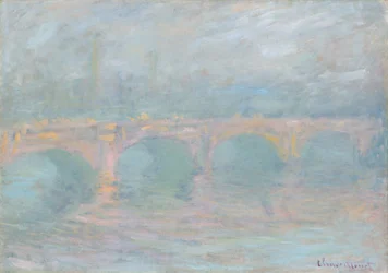 Waterloo Bridge, Londres, au coucher du soleil, 1904