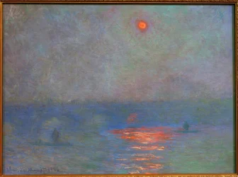Waterloo Bridge, Soleil dans le brouillard