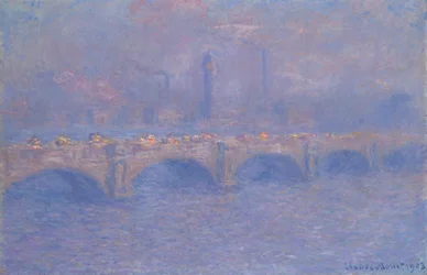 Pont de Waterloo, effet de soleil