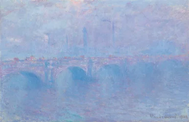 Pont de Waterloo, effet de brouillard