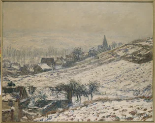 Hiver à Giverny, 1885