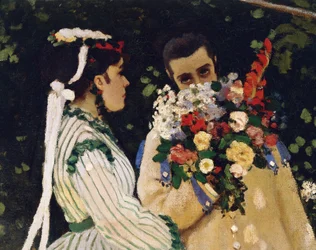 Femmes dans le jardin