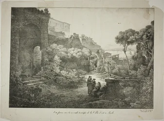 Vue de la deuxième terrasse de la Villa d