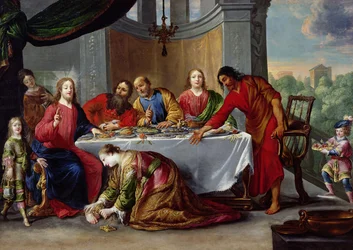 Le Christ dans la maison de Simon le Pharisien, vers 1635