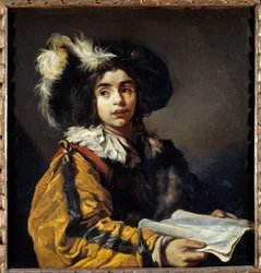 Le jeune chanteur