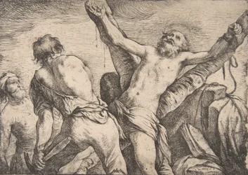 Le Martyre de Saint André, 1623