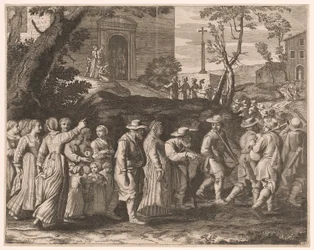 Le cortège nuptial, planche 15 des Pastorales