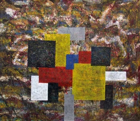 Abstraction géométrique éclatante