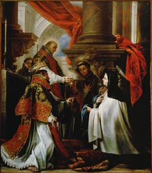 La communion de sainte Thérèse d