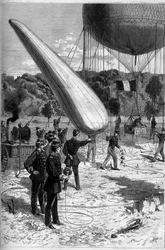 Aérostats militaires : expériences téléphoniques dans l