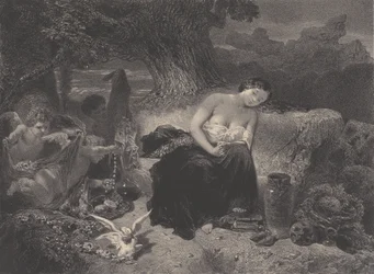 Tentations, vers 1850