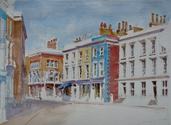 A Clarendon Cross, 2003 (aquarelle)