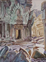 Au cœur de Ta Promh, 2000 (aquarelle)