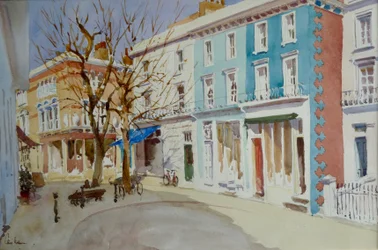 Clarendon Cross, soleil de mars, 2003 (aquarelle)