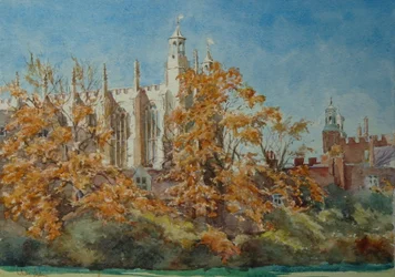 Chapelle du collège - feuilles d