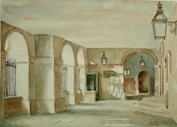 College Pump, 2010 (aquarelle)