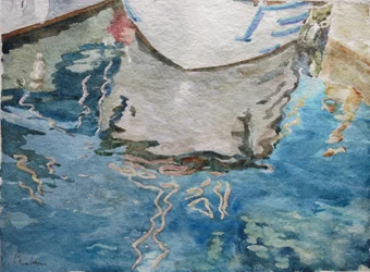 Reflets croates, 2011 (aquarelle)