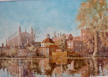 Eton inondé, 2011 (aquarelle)