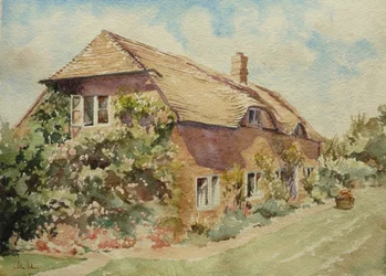 Irish Hill Cottage, 2009 (aquarelle)