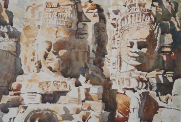 Milieu de matinée - Sympathie (Est), 2000 (aquarelle)