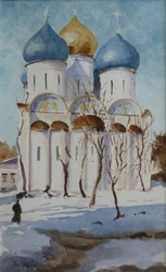 Zagorsk, 2008 (aquarelle)