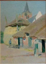Vue de village à Blaricum