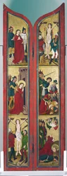 La légende de Sainte Marguerite, autel du couvent de Sainte Madeleine à Strasbourg