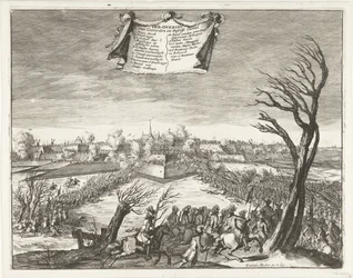 Assaut et prise de Coevorden le 30 décembre 1672
