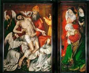 Le Trone de Grace - Dieu Père, Christ, Saint-Esprit et anges ...