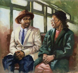 Martin et Rosa devant, 2001