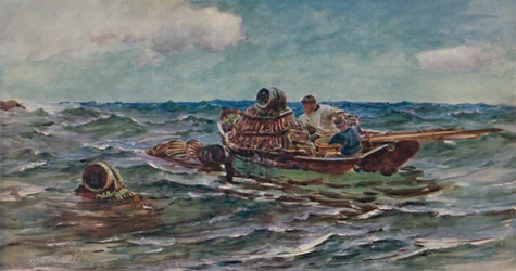 Les pêcheurs de homards, 1886, 1935
