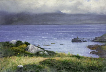 Vue de Lamlash, 1882