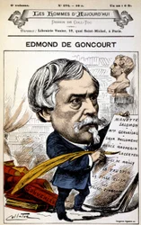 Edmond de Goncourt - par Coll-Toc, dans « Les Hommes d