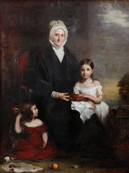 Elizabeth Cheape de Rossie et ses Petites-Filles
