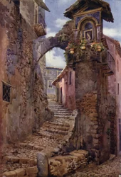 La Madone de Pietra Spregata, Subiaco