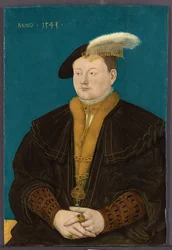 Portrait de Friedrich Magnus I von Solms-Laubach, 1543