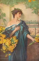 Marguerites, vers 1900, 1918