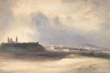 Approche de Montevideo, Uruguay, 1832.