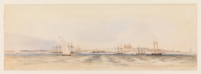 Port de Montevideo, vers 1878