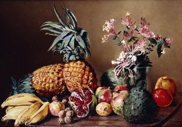 Nature morte avec des ananas