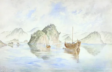 Nagasaki, Japon : Île de Pappenberg