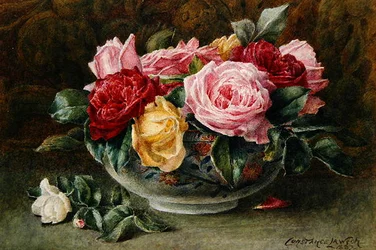 Un bol de roses