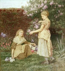 Dans un Jardin