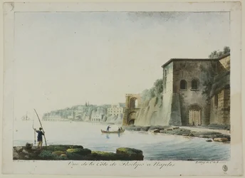 Vue de la côte de Posilipo à Naples, d