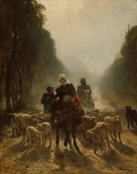 La route du marché
