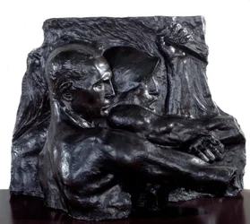 Réalisme social : « Industrie » (sculpture en bronze)