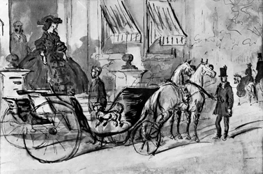 En voiture, 19e siècle, 1930