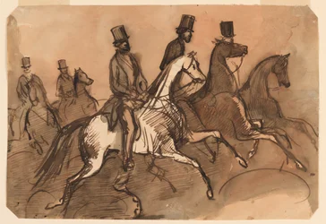 Hommes à cheval