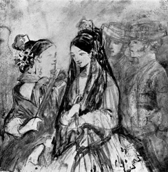 Dames espagnoles, 19e siècle