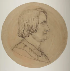 Médaillon-portrait de Thorvaldsen
